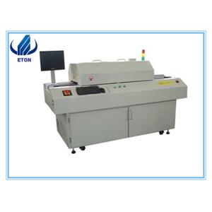 SMT Reflow Soldering Oven , 6 zones Leadfree SMD Reflow Machine for LED PCB Line