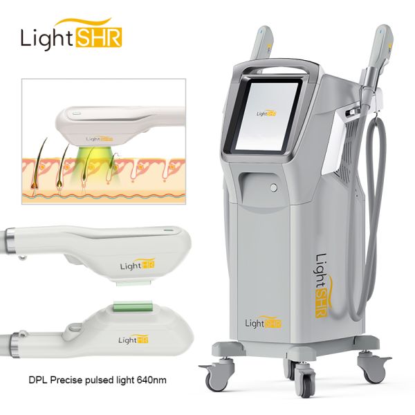 High Power DPL and NIR Technology OPT SHR IPL Hair Removal NIR Skin Whitening