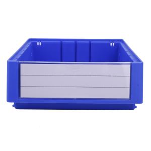 Stacking Bin Box Tool Parts Storage Plastic Shelf Bin for Warehouse Customized