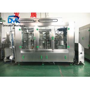 Automatic Easy Operation Carbonated Rinsing Filling Packing Machine 10000bph