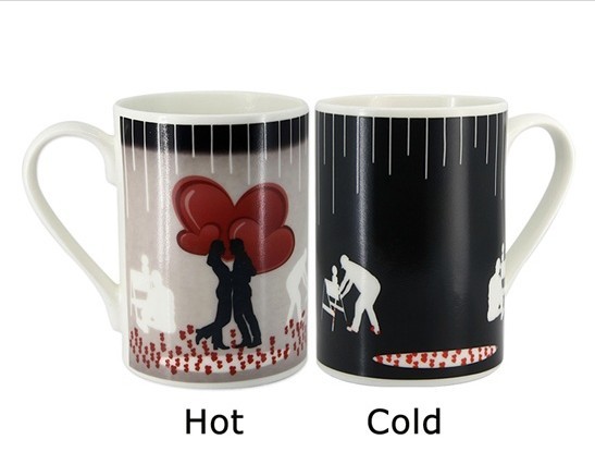 Advertising Gifts Color Changing Coffee Mug Ceramic Eco Friendly