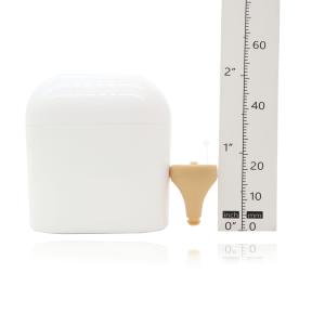 White Rechargeable CIC Hearing Aids
