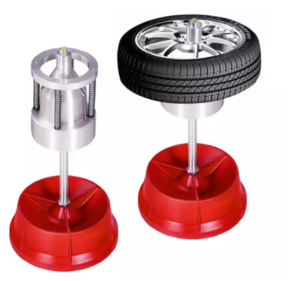 Bubble Level Aluminum Pro Portable Hubs Wheel Balancer