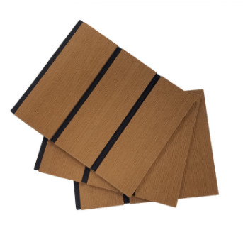 120kgs/M3 Melors 90in X 35in Synthetic Teak Deck / Marine Eva Foam Decking