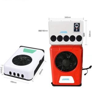 LCD Display Split Truck Parking Air Conditioner DC12V 3500BTU