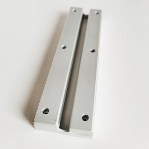 Sandblasting Aluminum CNC Milling Parts Silver Anodized Durable