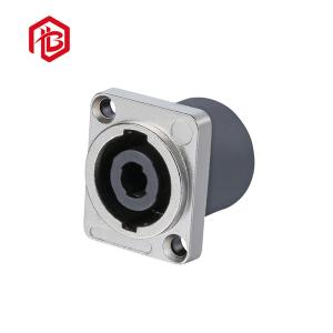 Dust Proof 3P3C IP68 Waterproof Rj45 Panel Mount Jack