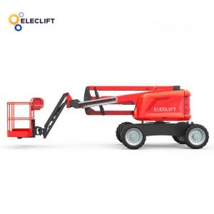 Quality Self Propelled Telescopic Boom Lift With 7-10Ft Stowed Height for sale