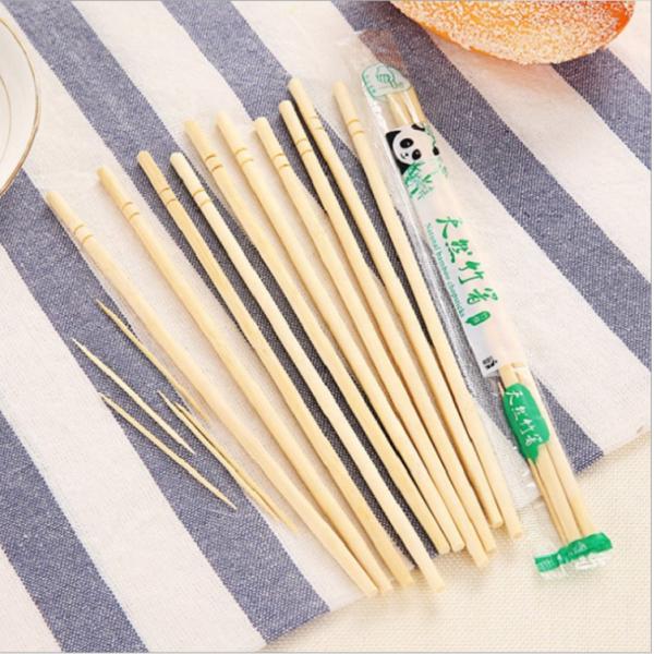Buy Customized Logo Disposable Bamboo Chopsticks Biodegradable Chopstick Carbonized Bamboo Chopsticks at wholesale prices