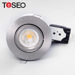 Europe Standard Fire Rated Downlights GU10 50000hr Life Span