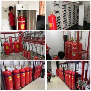 Fm200 Gas Fire Suppression System Fire Detection System Pipe Line Automatic Fire