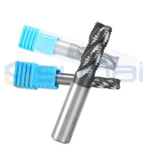 HRC55 TiAlN Coating Roughing Milling Cutters Cemented Milling Cutter