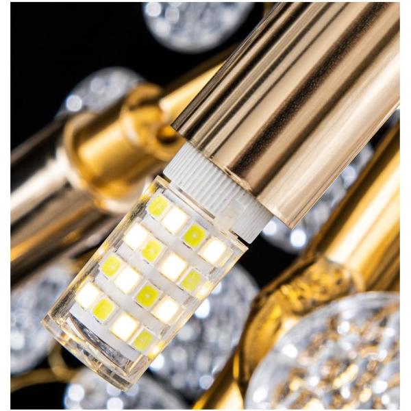 Big Huge Huge Custom Pendant Lights 9500lm Prefabricated Villa Luxury Pendant Ceiling Lights