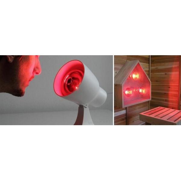 Red infrared lamp 100W 150W 175W 200W 250W 275W animal chicken pig pet therapy infrared heating bulb