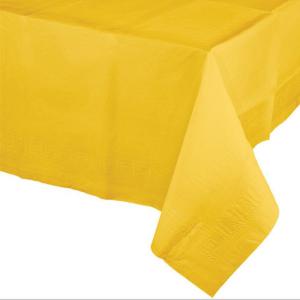 Linen Printed Party Paper Tablecloths OEM ODM Service OUCHAME