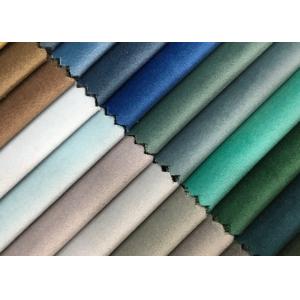 Print Solid Sofa Holland Velvet Fabric 300gsm Embossed Velvet Upholstery