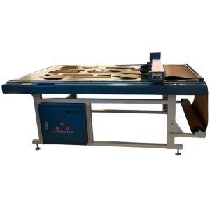 Blue Frame Clothes Fabric Paper Pattern Cutting Machine Inkjet Cutter Plotter