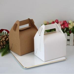 China Screen Printing 250g Kraft Paper Food Packaging Box 0.024kg on sale