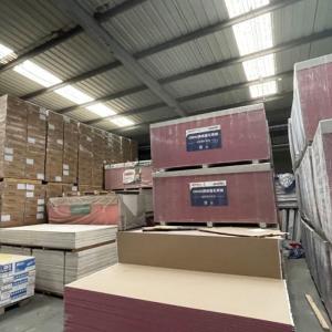 Drywall Ceiling Solution Glass Fiber Reinforced Gypsum Board with Pure Natural