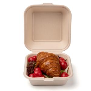 Burger Box Customization Biodegradable Clam Box Fast Food Burger Box