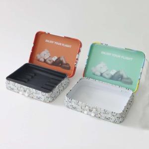 Child Resistant Tin Box with Matte Surface Finish Lead Time 20-30 Days