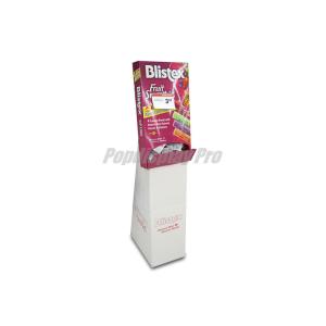 Quality Lip Balm Rigid Power Wing Display With Dump Bin Box Environmental Friendly for sale