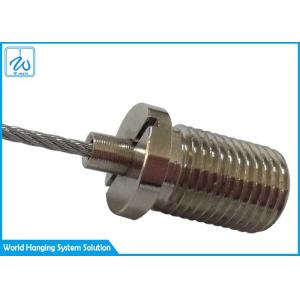 China Factory Direct Adjustable 1/16 Brass Cable Grippers For Cable Lighting Systems on sale