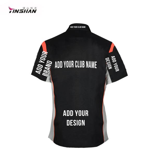 Wicking Breathable Men'S Short-Sleeved Racing Jerseys For Off-Road Riding