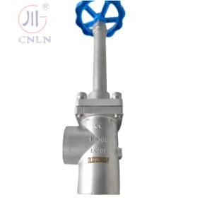 CF3/CF8 Stainless Steel DN15/DN32/DN40 PN50 Cryogenic Globe Valve Angle Type For