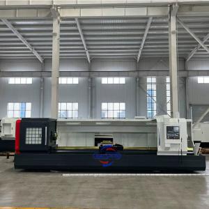 Flat Bed CNC Lathe Machine 500mm Swing 1500mm Workpiece