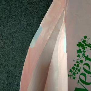 PE Waterproof Drawstring Bag 30x10x20cm Flexo Printing With Handle