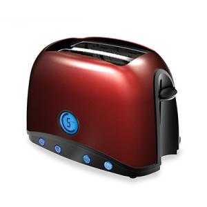 Quality Defrost Function Wide Slot Toaster 2 Slice Stainless Steel for sale