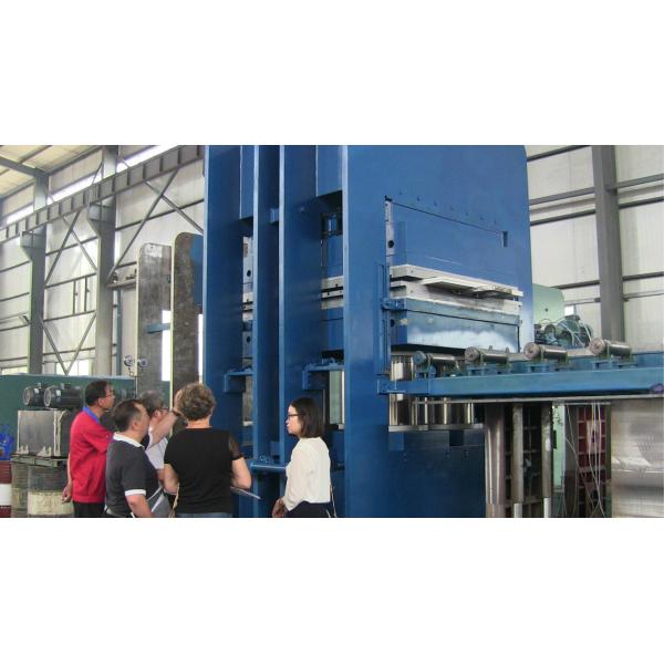 100KW Column Type Conveyor Belt Hot Vulcanizing Manufacturing Machine