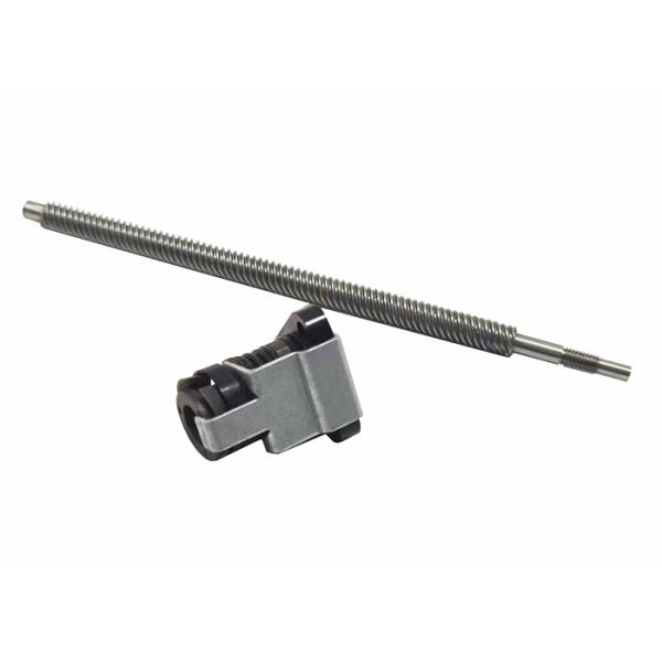 Trapezoidal Screw 6.35mm Diameter With Anti Backlash Nut Hybrid Stepping Motor