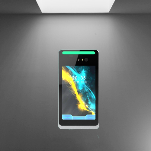 8 Inch Outdoor Iris Recognition Device Wall Mounted Aluminum Alloy Body