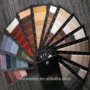 2016 newest machine tufted solid color Nylon plush carpet