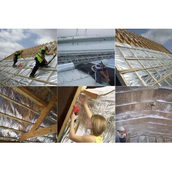 Double Polyeater PET Film And Aluminum Foil Laminate for Insulation Waterproof