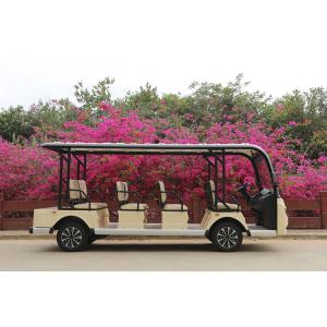 7.5KW Trojan Battery Sightseeing Electric Bus For Tourist Area 11 Passenger