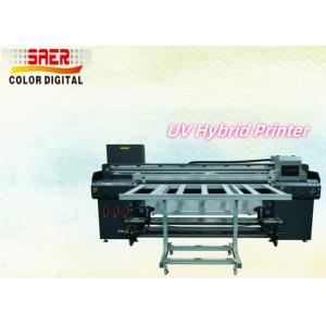 1.8m UV Hybrid Printer with Table Large Format Roll to Roll & Flatbed With High