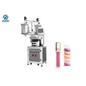 China SUS304 Mascara Cosmetic Lip Gloss Filling Machine With Double Tanks on sale