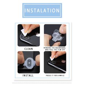 High Definition Maximum Protection Anti Scratch Camera Lens Glass Protector for