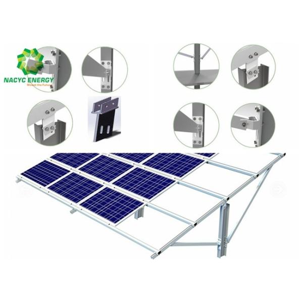Solar Ground Mount System Panel Module Structure Solar Power Plant For Large