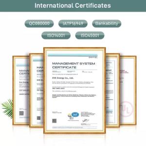 105ah 3.2v Prismatic Lfp Cells Rv Rechargeable Lifepo4 Battery For Electric