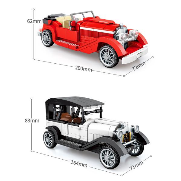 Vintage Car Simulation Model Building Kit for Kids and Girls Other Educational Toys