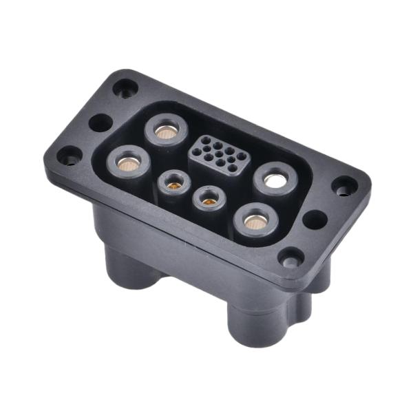 Neopower 240A/120A Stacked Energy Storage Connector Set | 1500V DC Plug & Floating Receptacle