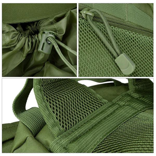 Polic Tactical Gear Backpack Weather Resistant Mountain Climbing Gear 50L