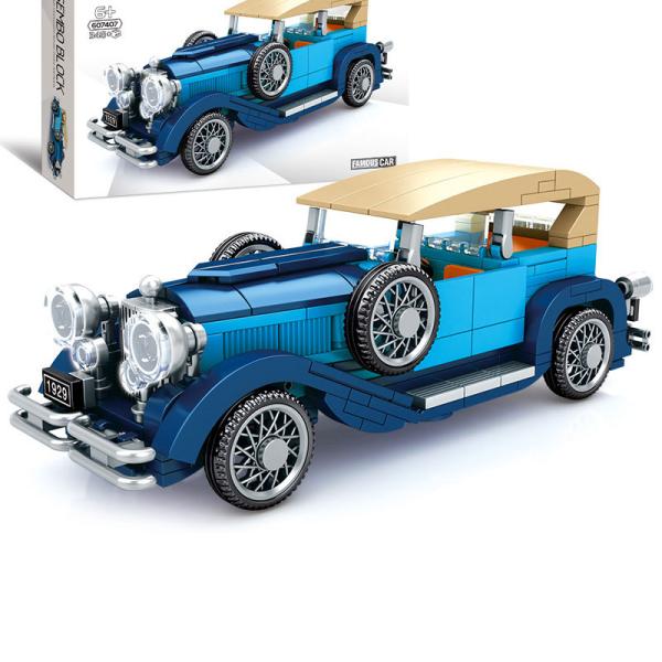 Vintage Car Simulation Model Building Kit for Kids and Girls Other Educational Toys