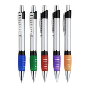 Quality retractable plastic promotional gift ball pen, click mechanism style for sale