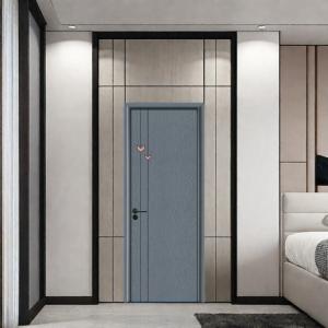 Inwards / Outwards Opening WPC Hollow Door For Building Needs