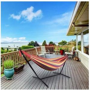 Outdoor Camping Hammock With Stand For Setting Easy-To-Assemble